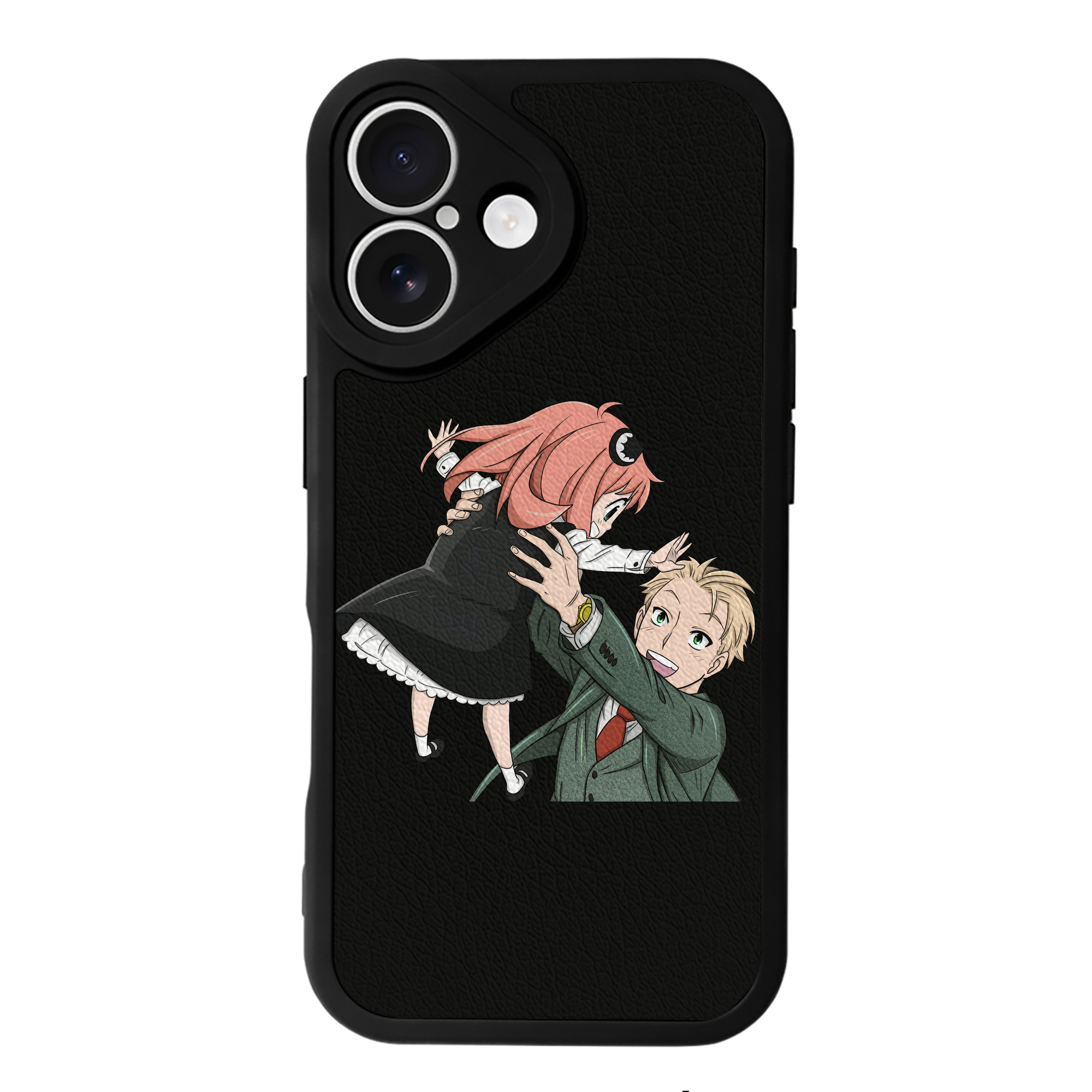 （画像用） SPY×FAMILY间谍家家酒 【iPhone 16シリーズ対応】シリコンスマホケース（レザー調） 材質：シリコン
